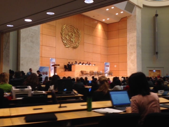 United Nations Assembly Hall in Geneva